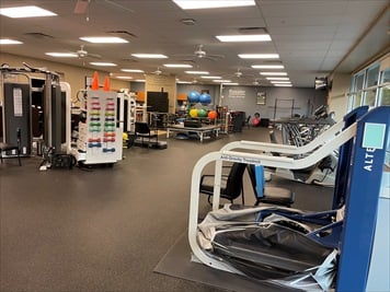 Gym area