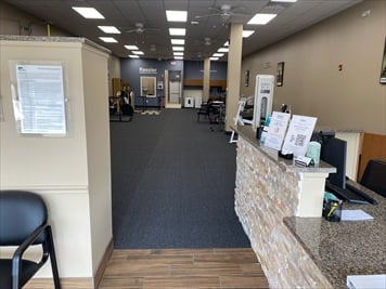 Front desk check-in
